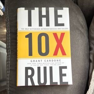 USED The 10X Rule Book by Grant Cardone